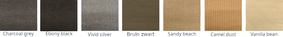 hdpe schaduwdoek zijwand