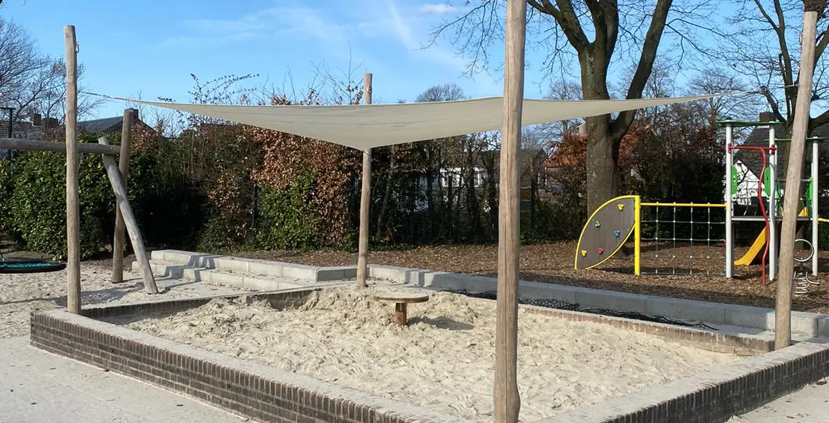 zandbak schaduwzeil