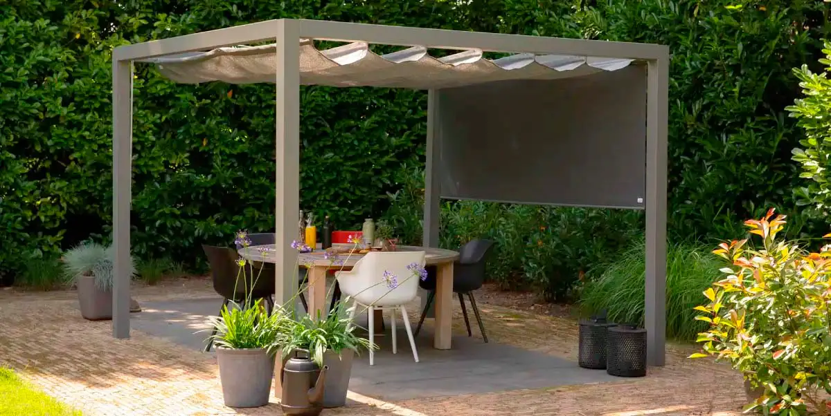 aluminium pergola nesling