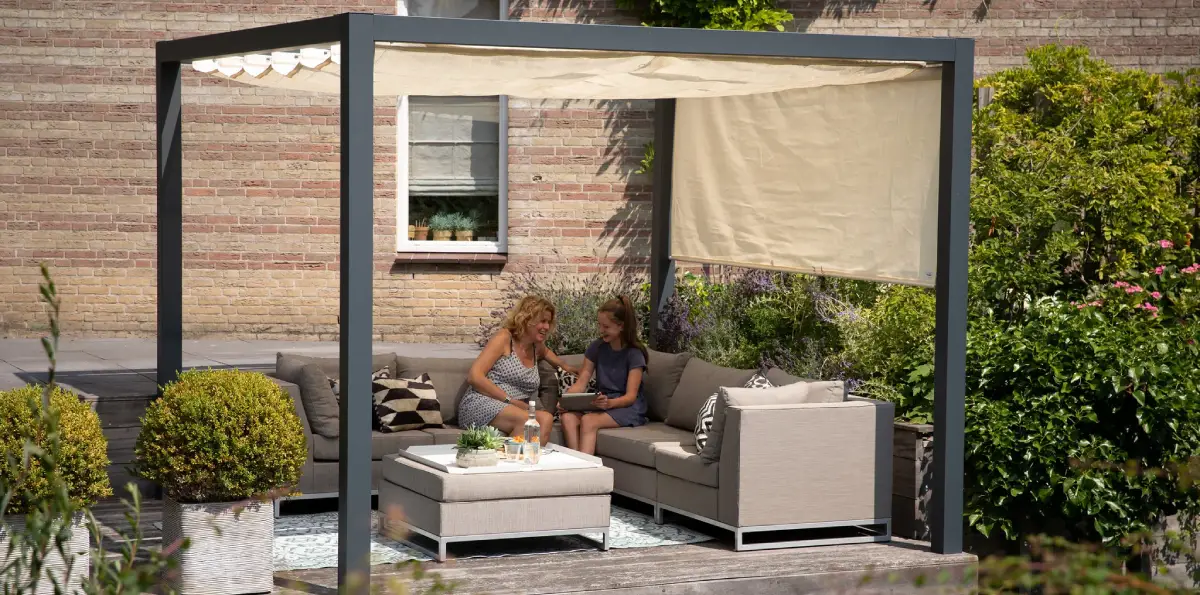 platinum pergola aluminium