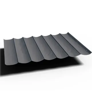Nesling harmonicadoek 297x397 cm antraciet