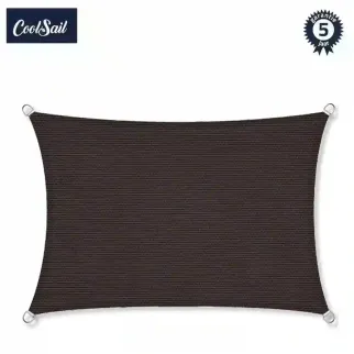 Zonnedoek 4x6m 340gr charcoal grey