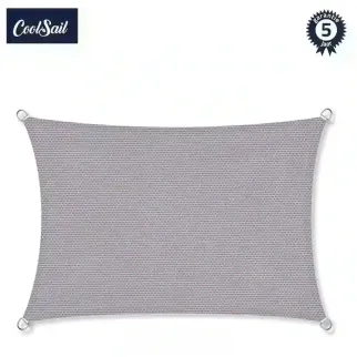 Zonnedoek 4x6m 340gr grijs
