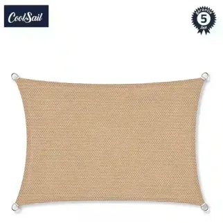 Zonnedoek 4x7m 340gr sandy beach