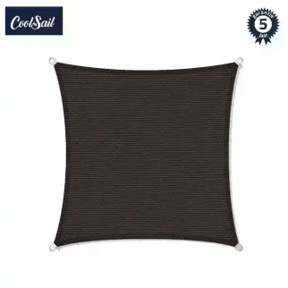 Zonnedoek 4,5x4,5m 340gr ebony black