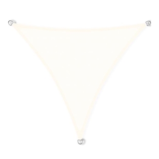 Zonnezeil 5x5x5m 160gr crème waterdicht
