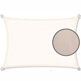Zonnedoek 2,5x3,5m 190gr crème