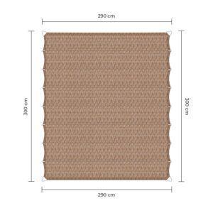 wavesail 290x300cm zand