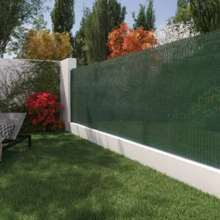 winddoek 180 gr/m2 1,5x25m groen hekwerk