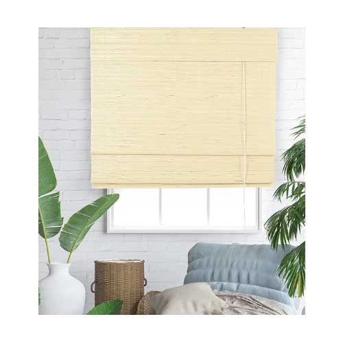 bamboe vouwgordjn 90x220 cm naturel