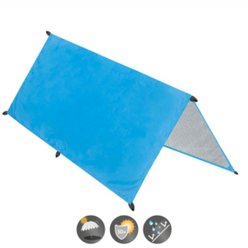 Tarp rechthoek tentvorm 2x3m blauw