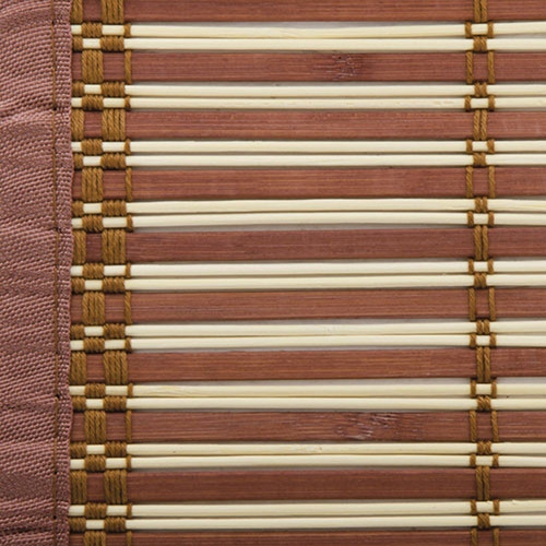 Bamboe rolgordijn Egitto donkerbruin 100cm