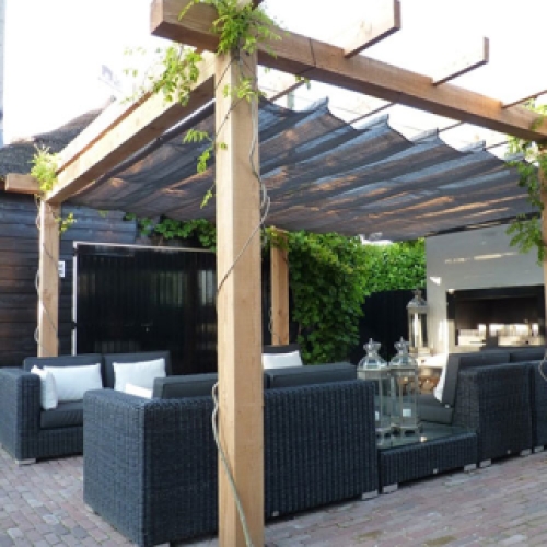 Nesling harmonicadoek 370x500cm antraciet