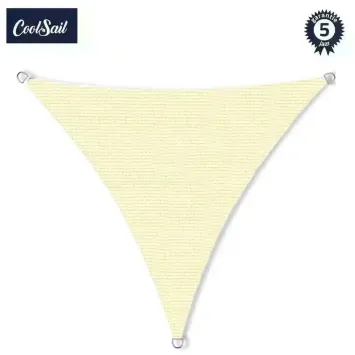 Zonnedoek 4,5x4,5x4,5m 340gr ivoor