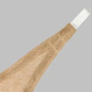 Jute schaduwdoek bevestiging