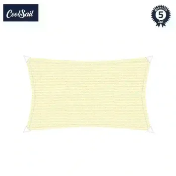 Zonnedoek 1,5x2,5m 340gr ivoor