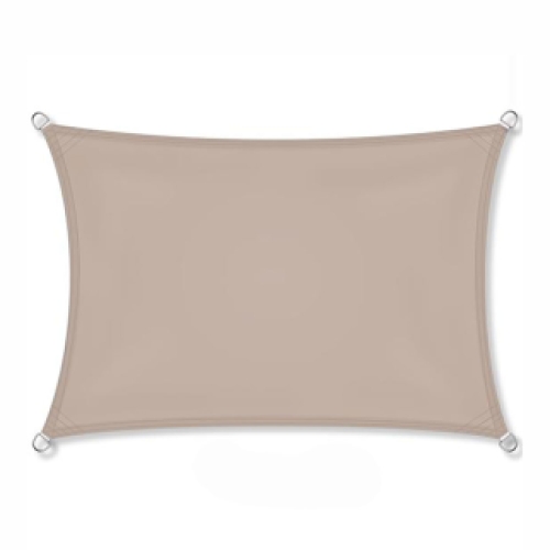 Zonnezeil 2x6m 160gr taupe waterdicht