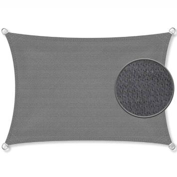 Zonnedoek 2,5x4m 190gr antraciet