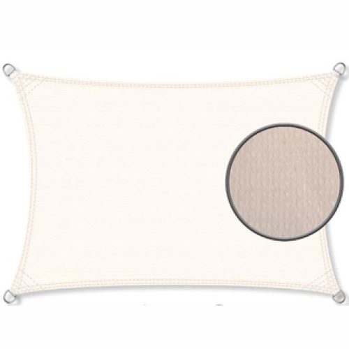 Zonnedoek 2x3,5m 200gr crème
