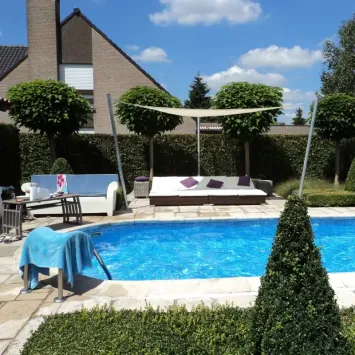 sunfighters schaduwdoek driehoek