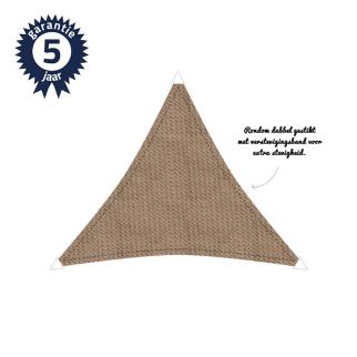 Schaduwdoek 6x6x6m 340 gr taupe