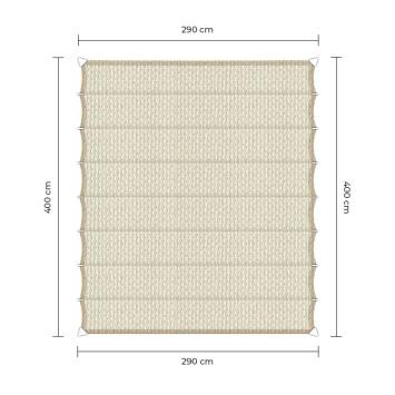wavesail 290x400cm ivoor