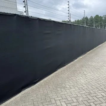 maatwerk gaashekwerk winddoek zwart