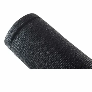zichtdoek 95% 220gr 2x25m zwart