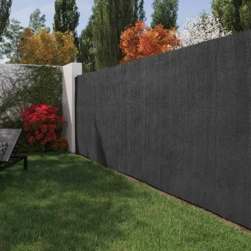 zichtdoek 220gr antraciet 200cm